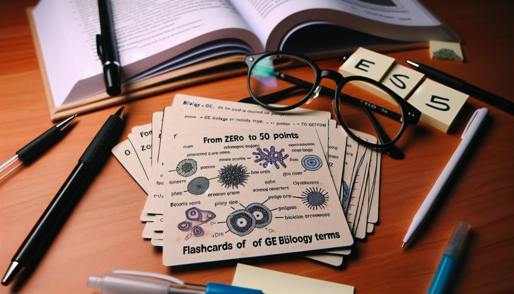 С нуля до 5 баллов: flashcards терминов ОГЭ биология