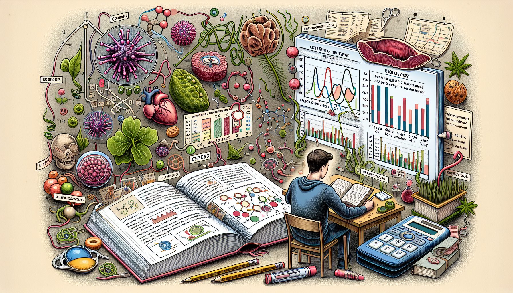 Почему чтение графиков так важно на ОГЭ по биологии