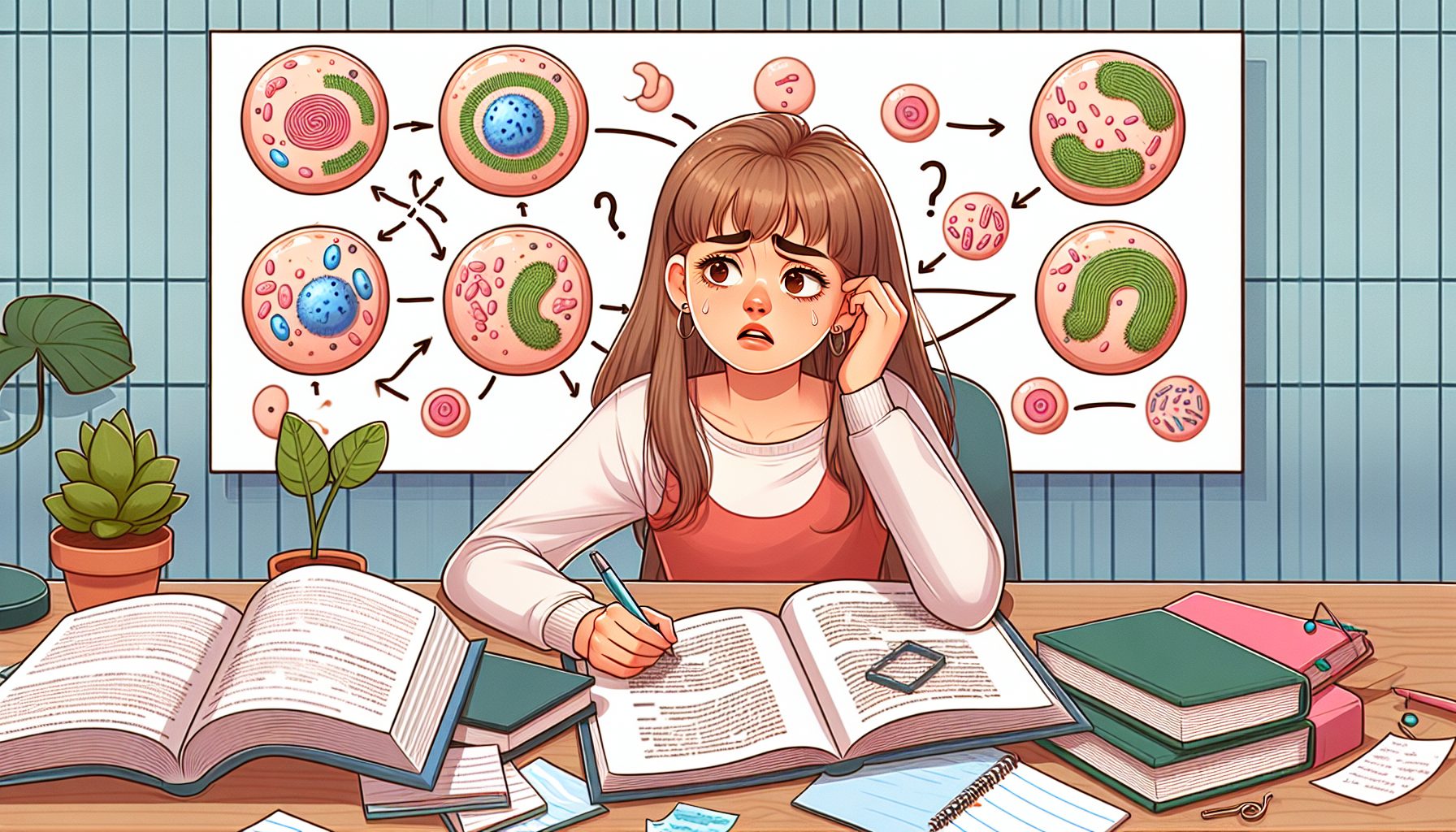 Частые ошибки школьников при изучении митоза