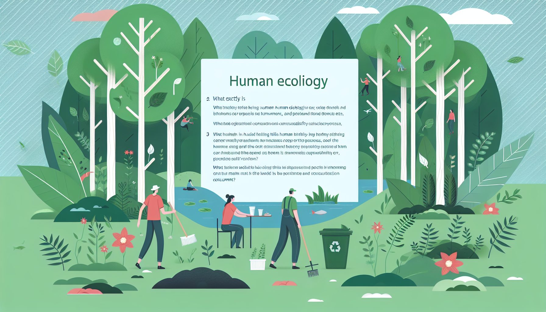 Что вообще такое экология человека и почему это важно