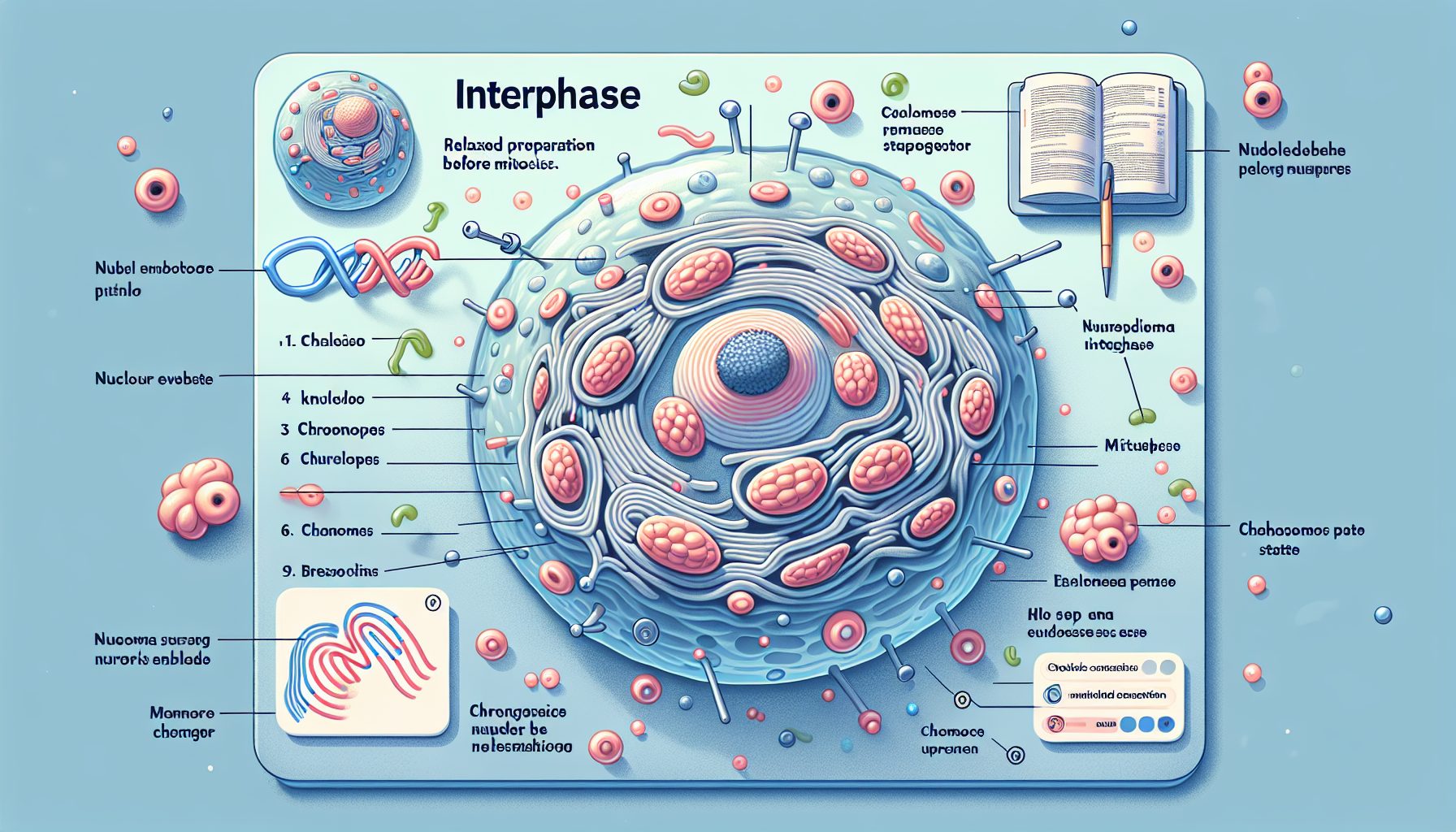 Интерфаза — тихая разминка перед митозом