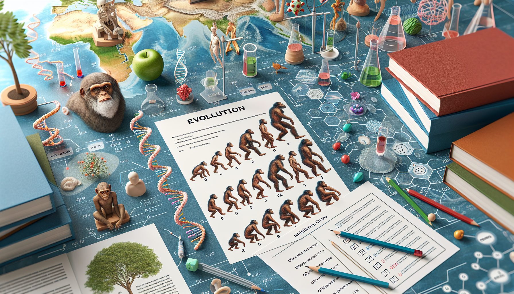 Дарвиновская эволюция в вопросах экзамена