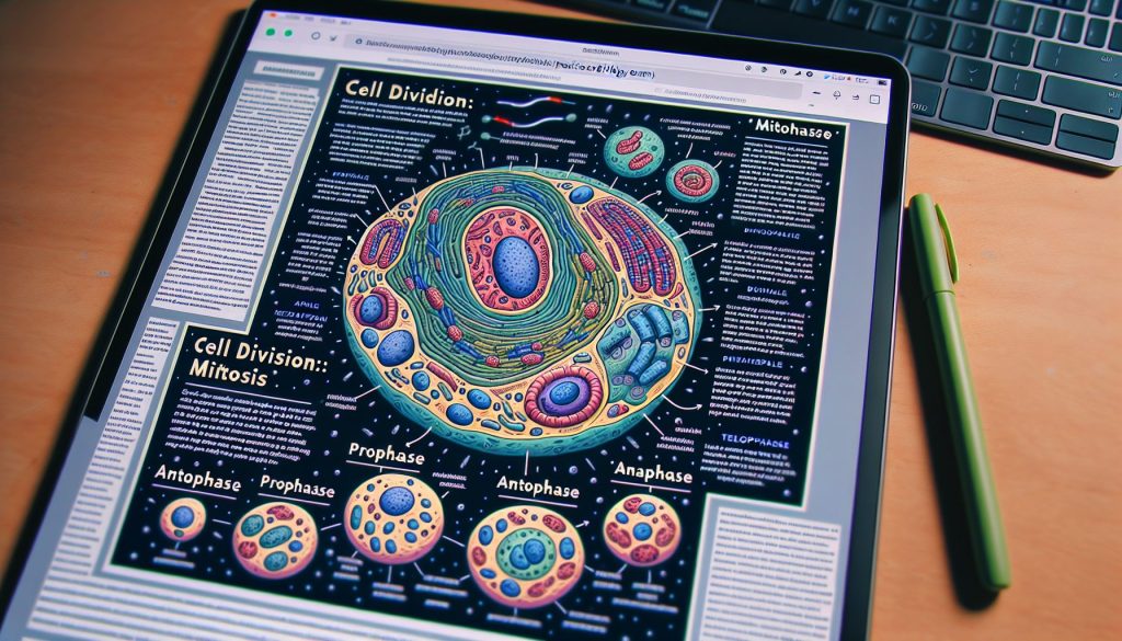 Деление клетки митоз: тренируемся к ОГЭ биология