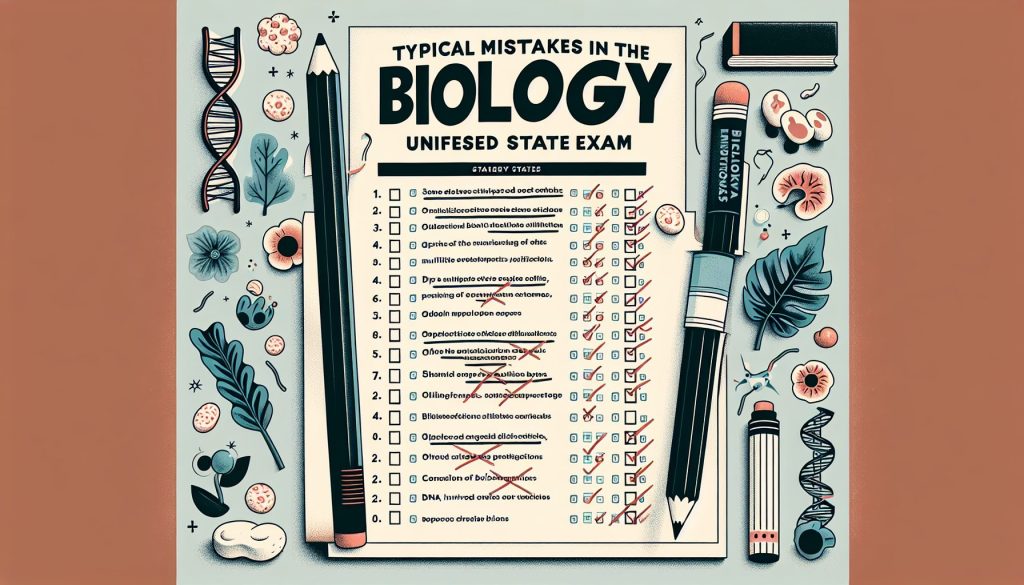 Типичные ошибки для экзамена ОГЭ биология