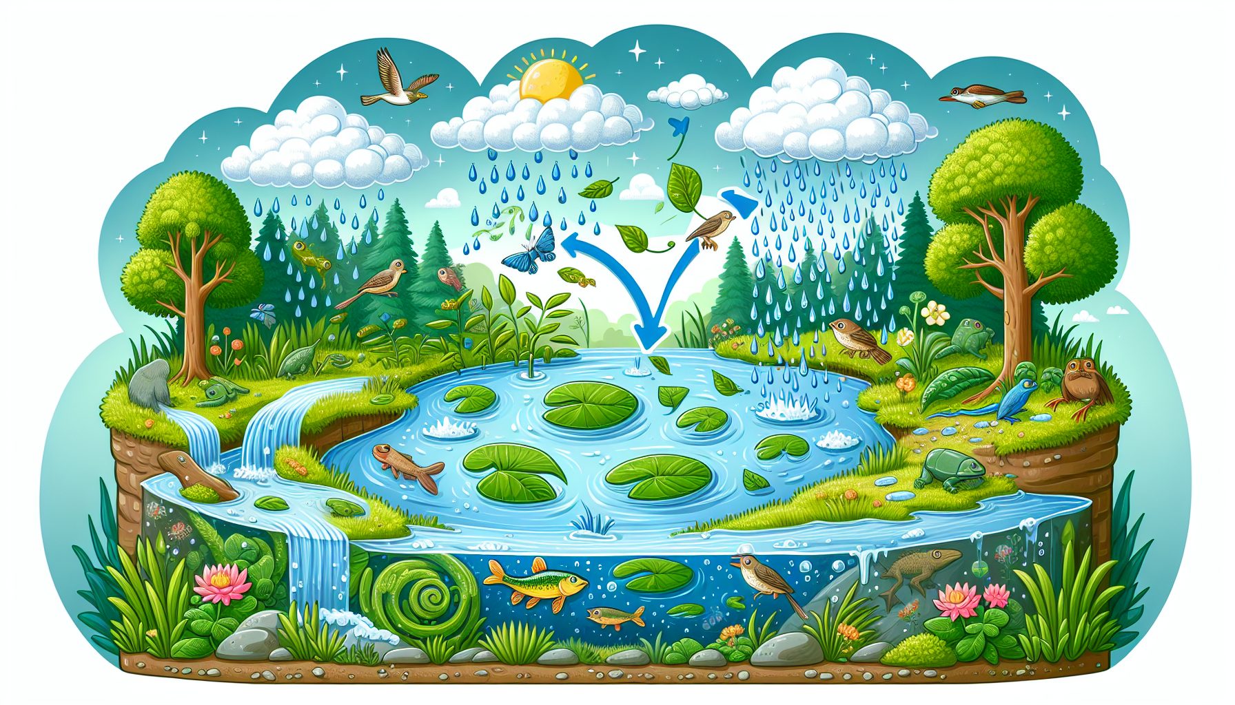 Организмы в круговороте воды