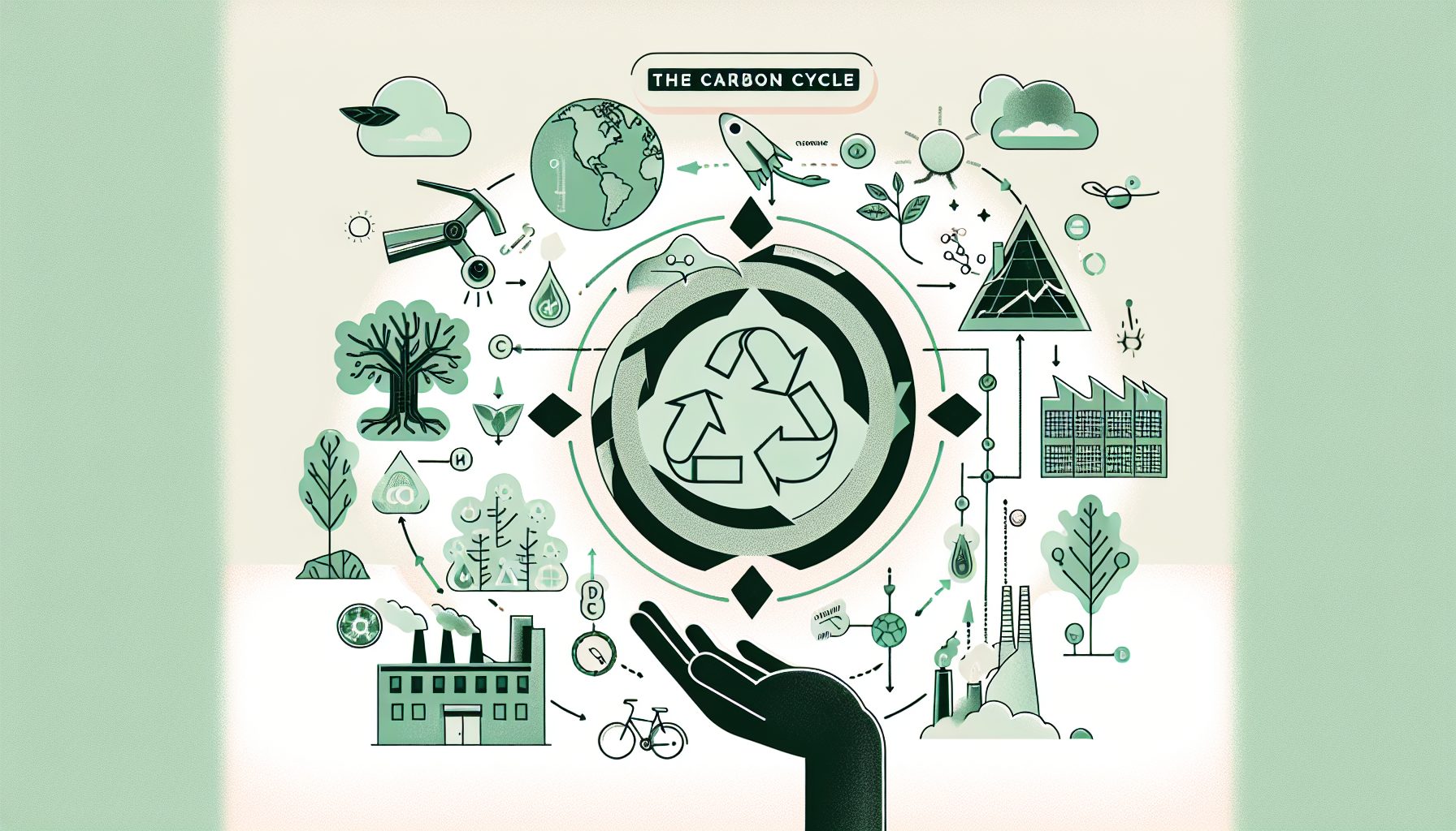 Связь человека и углеродного цикла