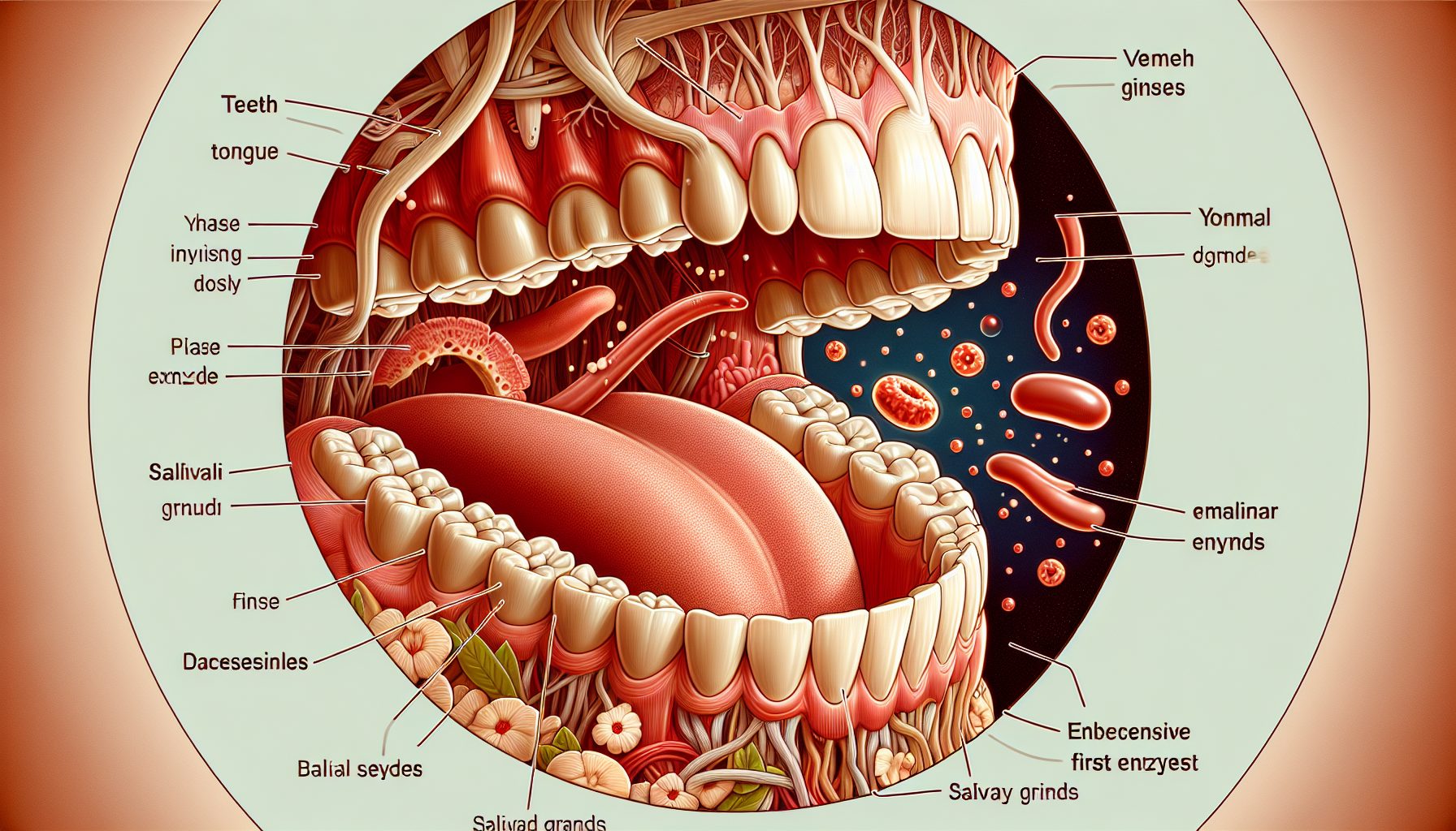С чего начинается путь: полость рта и первые ферменты