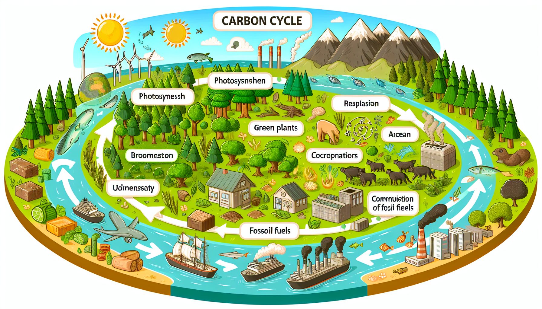 Что такое углеродный цикл и зачем он нам нужен
