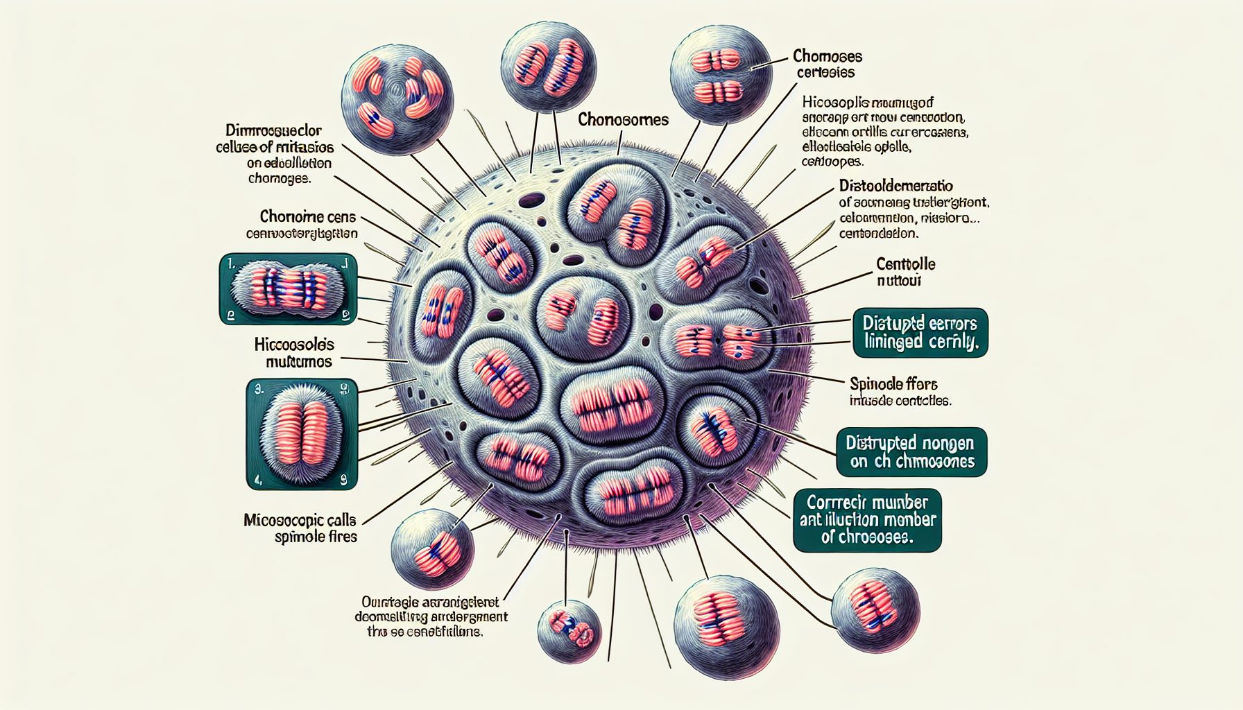 Ошибки и мутации: когда митоз идет не по плану