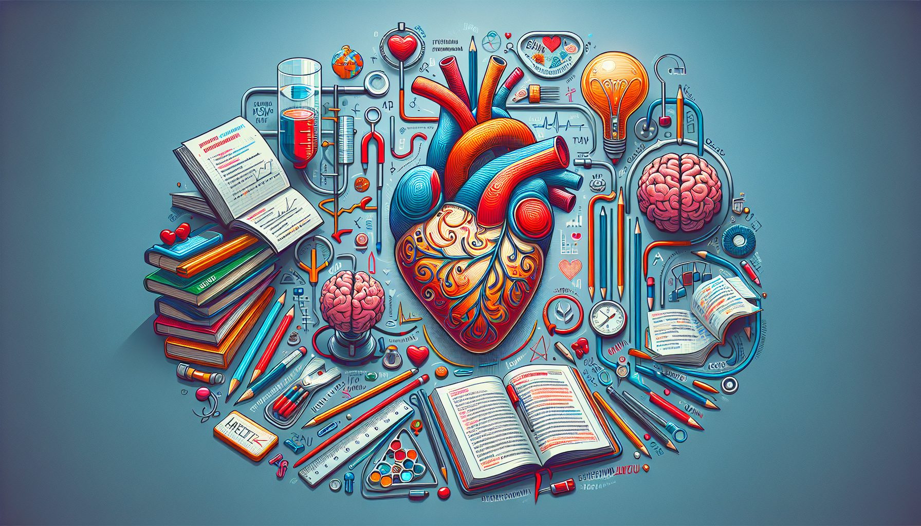 Как работает сердце подготовки к ОГЭ по биологии: дисциплина и мозг