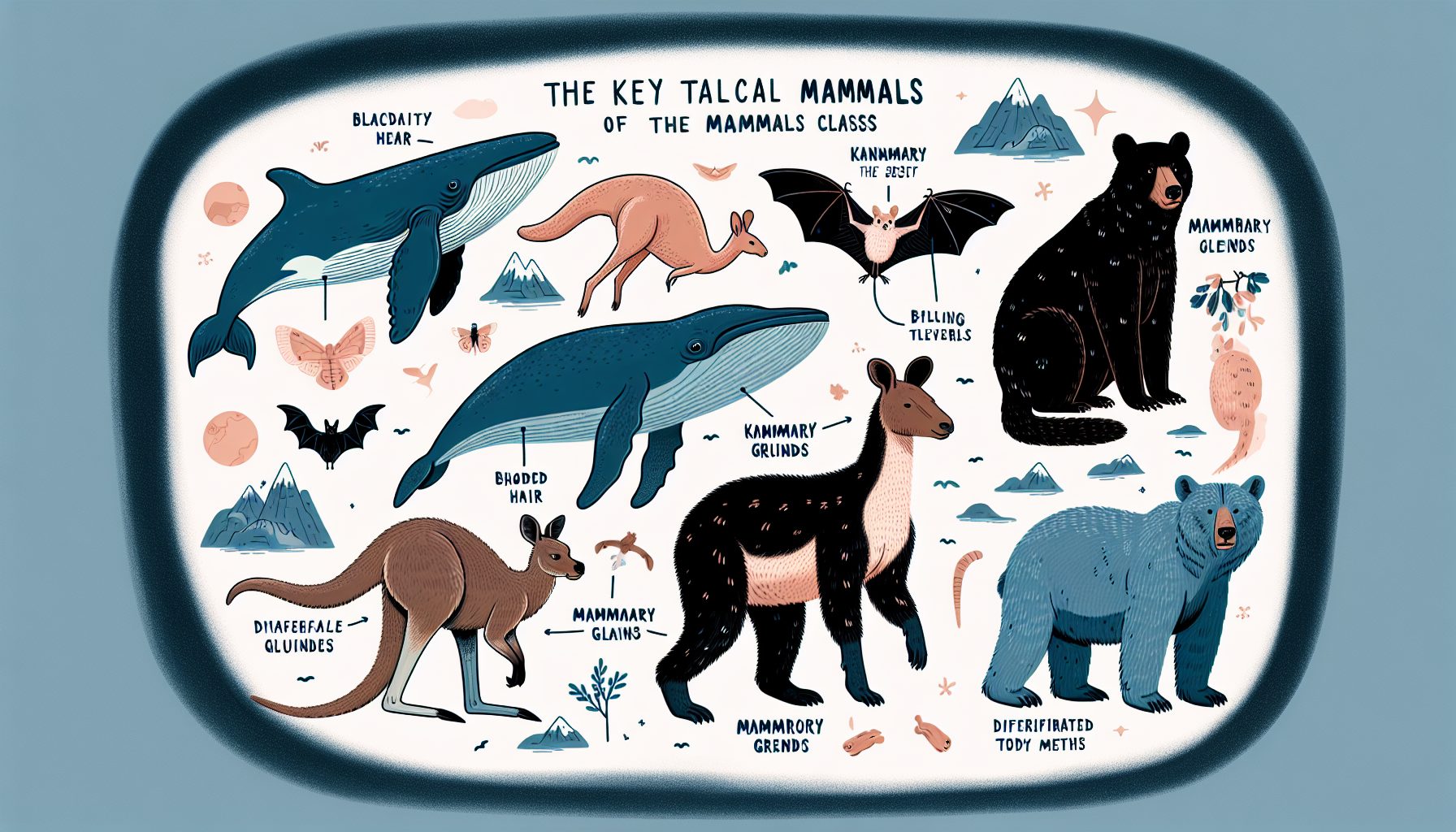 Главные особенности класса млекопитающих