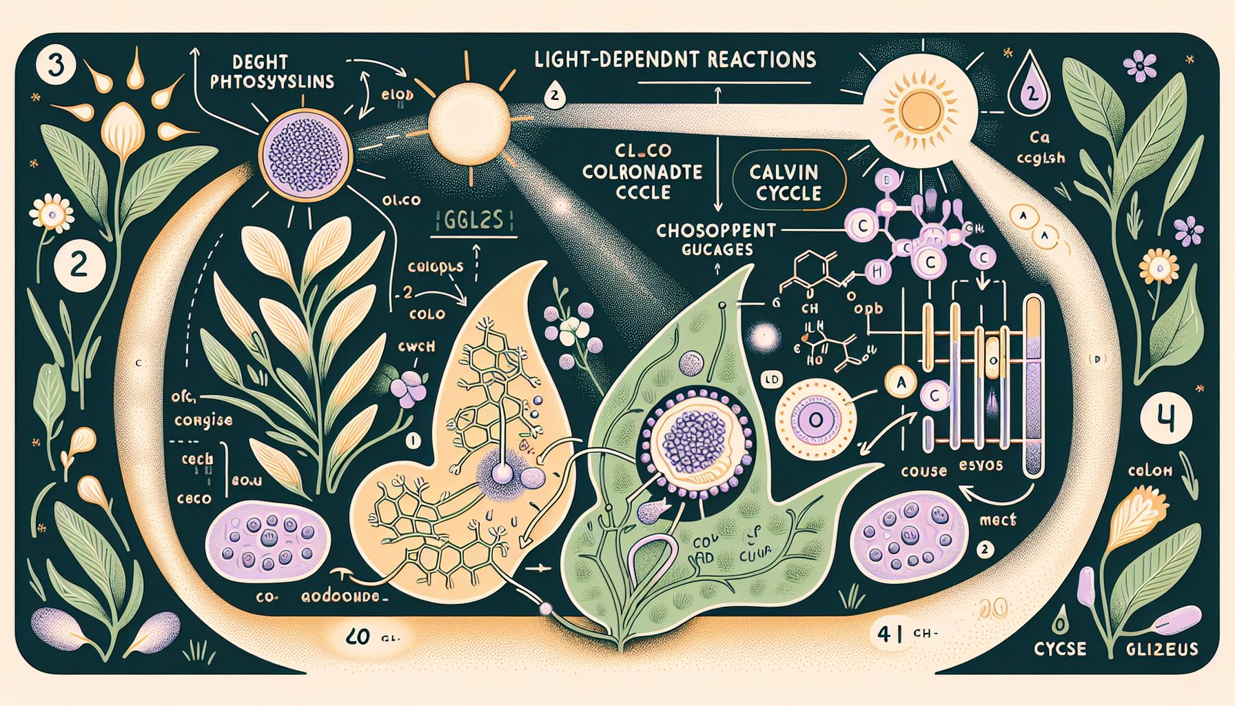 Две стадии фотосинтеза