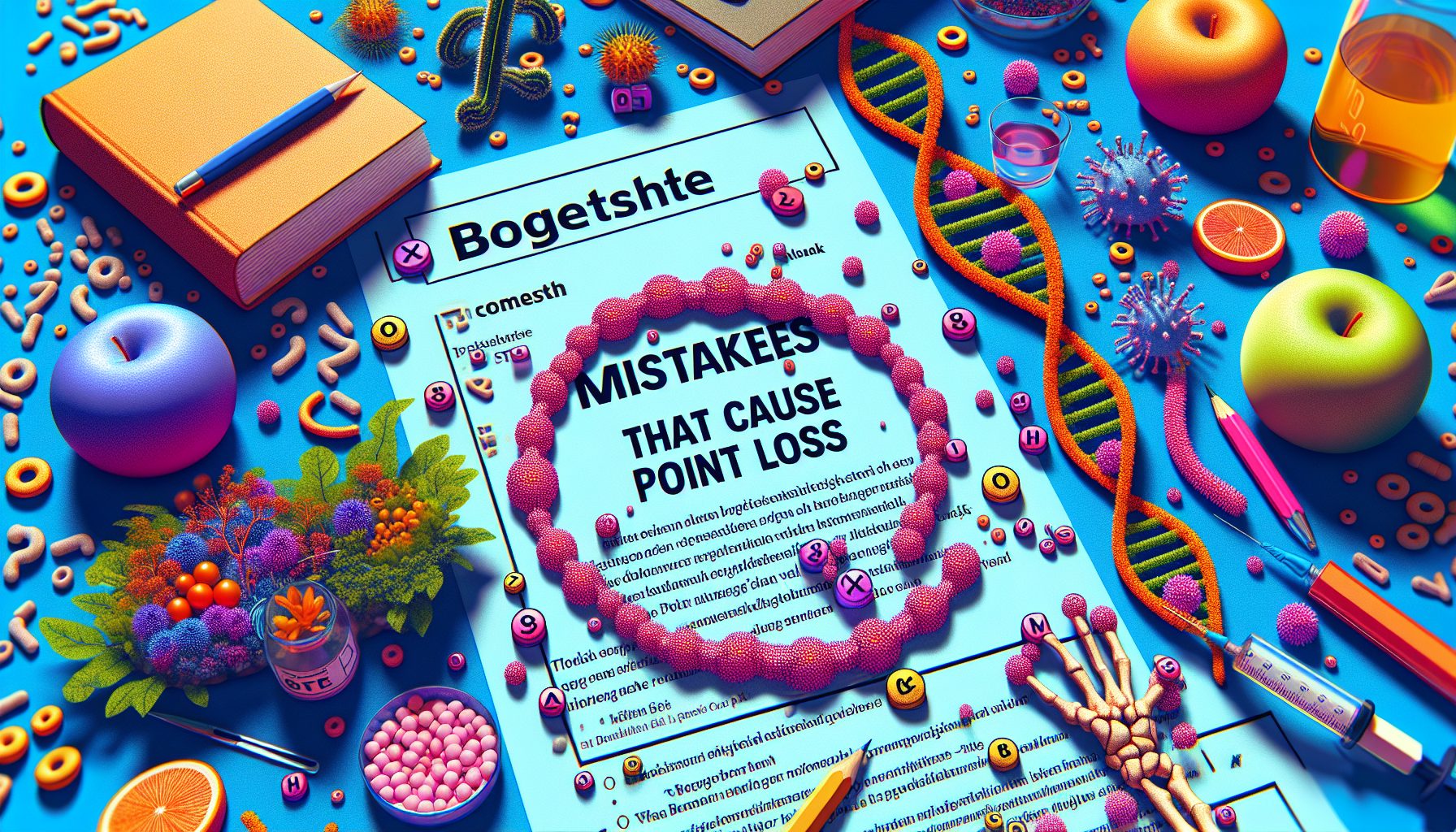 Ошибки, из-за которых теряют баллы