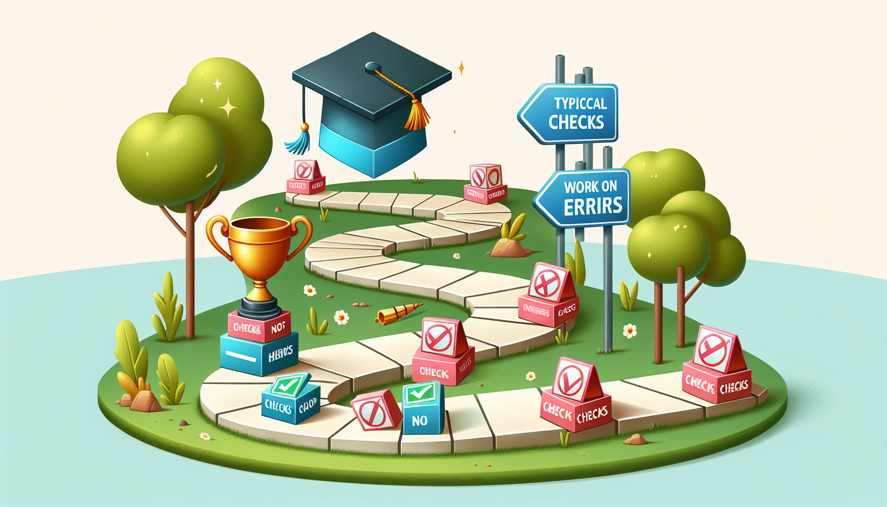 Отсутствие системной проверки и работы над ошибками