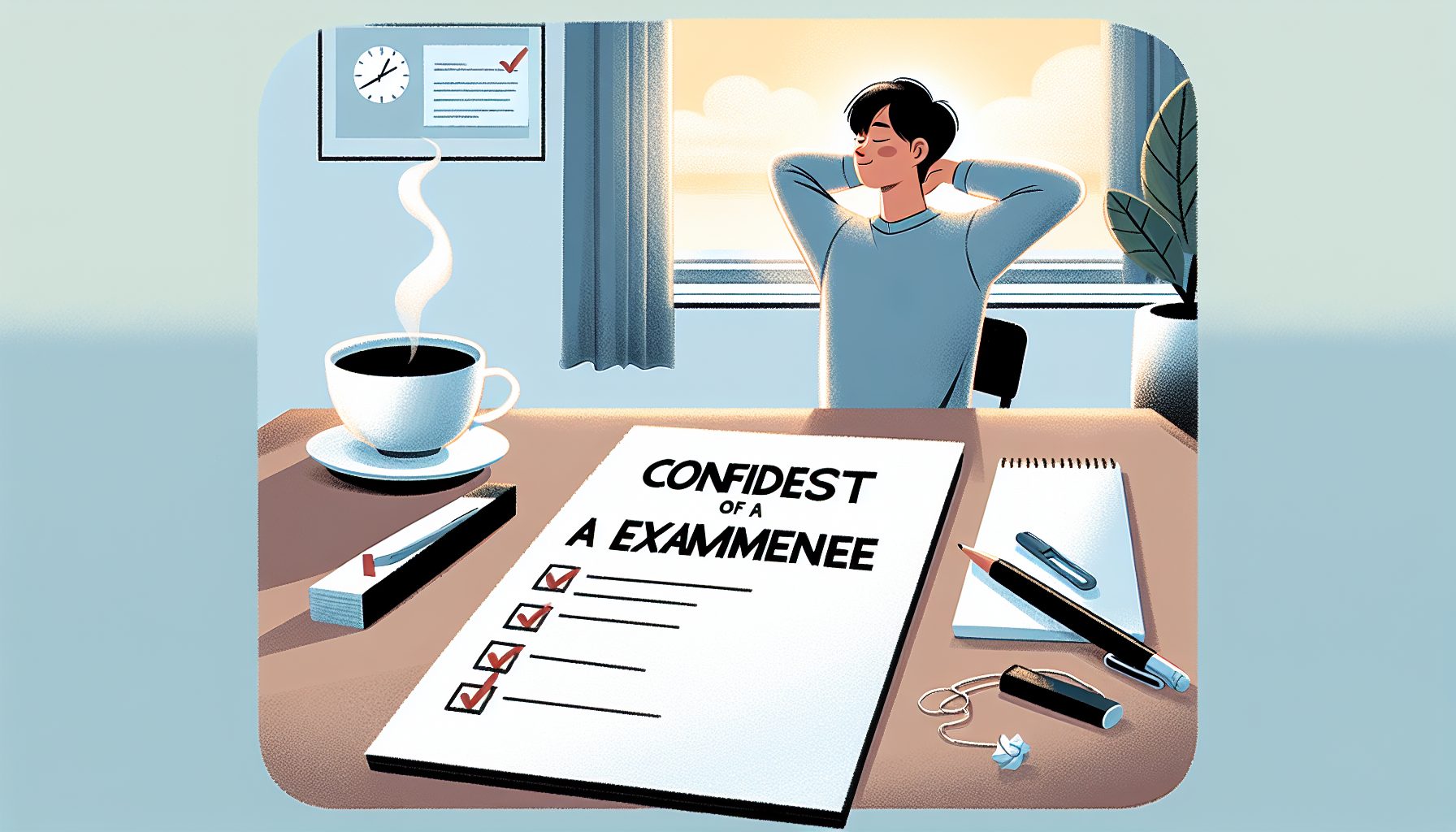 Чек-лист уверенного экзаменующегося